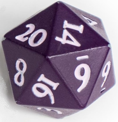 DICE HEAVY METAL VIVID MIDNIGHT PLUM